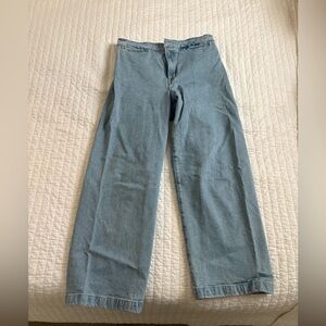 Madewell Emmitt wide leg jean